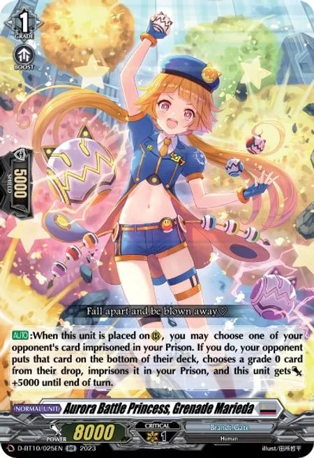 Aurora Battle Princess, Grenade Marieda [D Format]