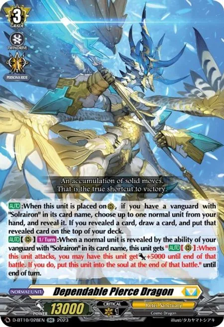 Dependable Pierce Dragon [D Format]