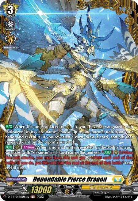 Dependable Pierce Dragon [D Format]