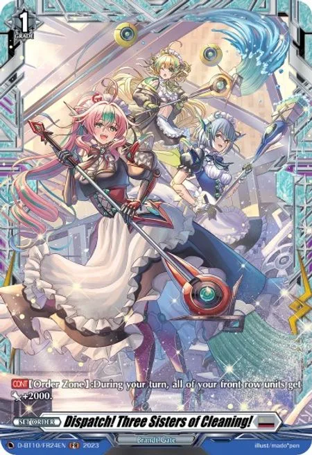Dispatch! Three Sisters of Cleaning! [D Format]