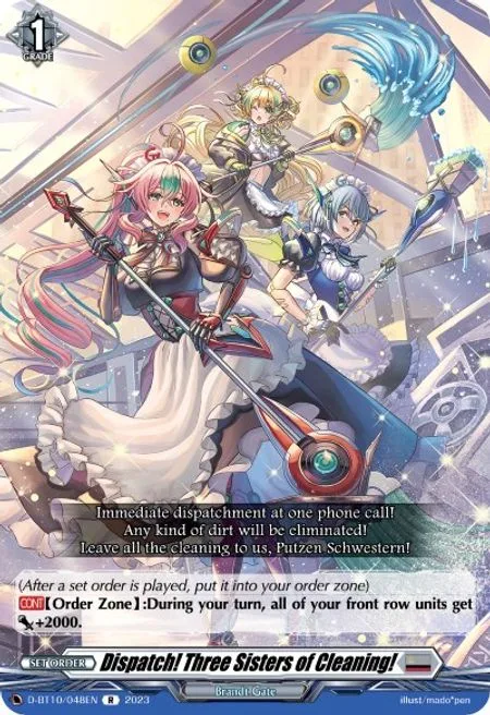 Dispatch! Three Sisters of Cleaning! [D Format]
