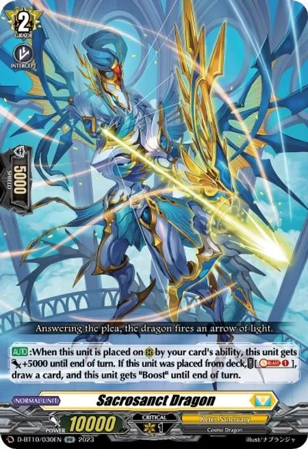 Sacrosanct Dragon [D Format]