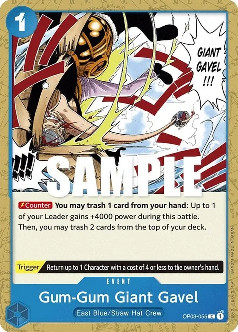 Gum-Gum Giant Gavel (OP03-055)