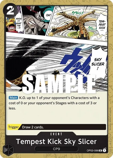 Tempest Kick Sky Slicer (OP03-096)