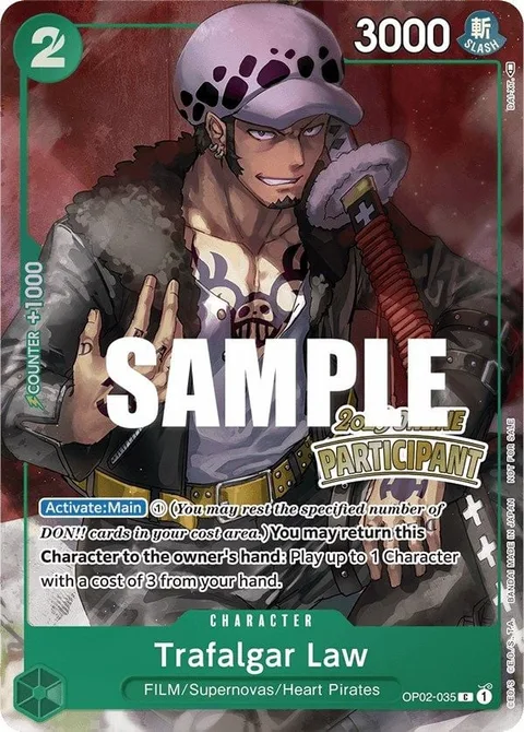 Trafalgar Law (OP02-035)