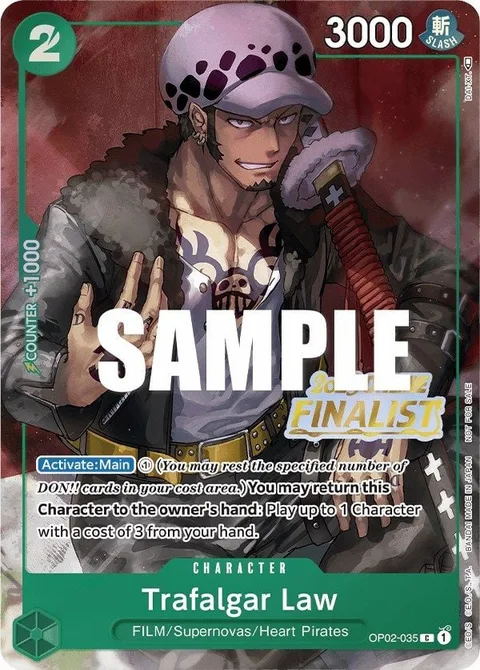 Trafalgar Law (OP02-035)