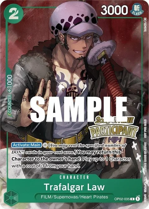Trafalgar Law (OP02-035)