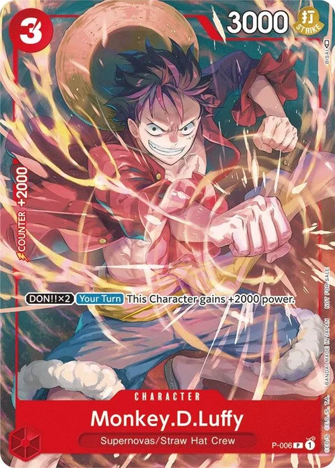 Monkey.D.Luffy (P-006)