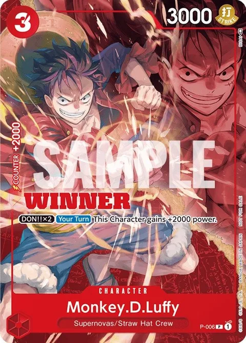 Monkey.D.Luffy (P-006)