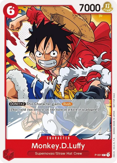 Monkey.D.Luffy (P-001)