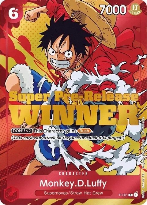 Monkey.D.Luffy (P-001)