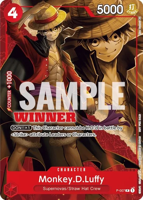 Monkey.D.Luffy (P-007)