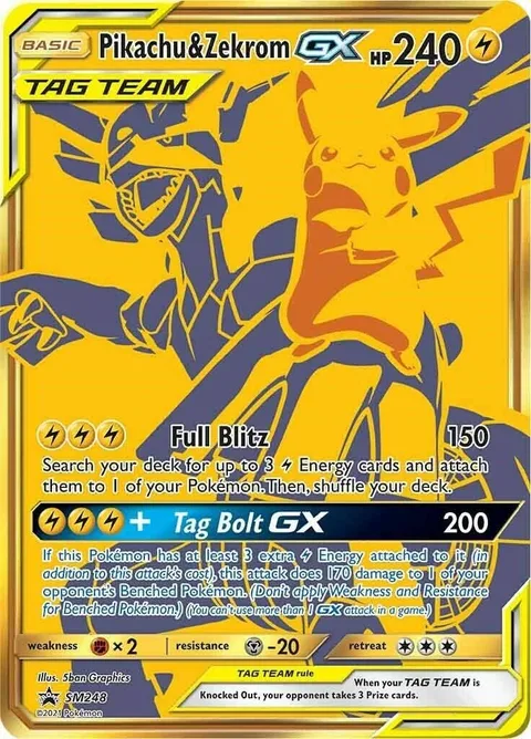 Pikachu & Zekrom GX [Full Blitz | Tag Bolt GX]