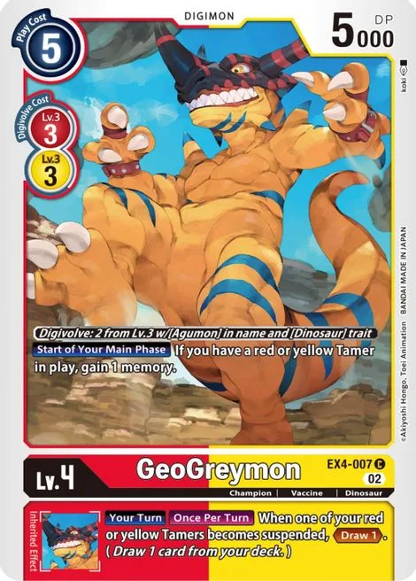 GeoGreymon (EX4-007)