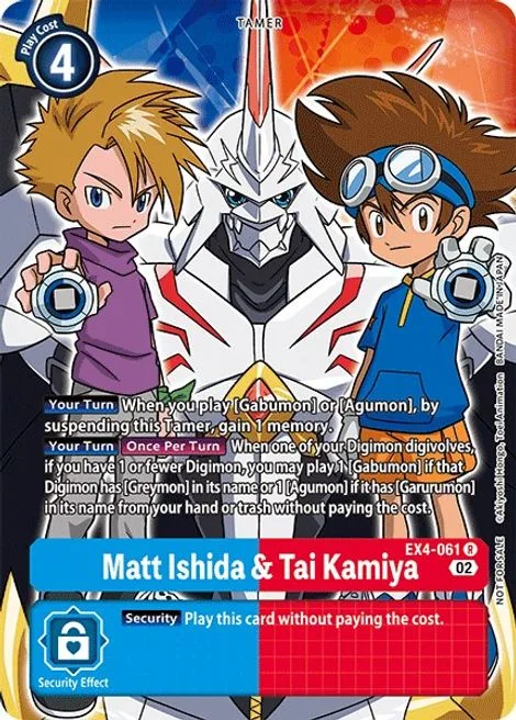 Matt Ishida & Tai Kamiya (EX4-061)
