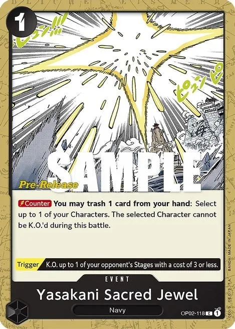 Yasakani Sacred Jewel (OP02-118)