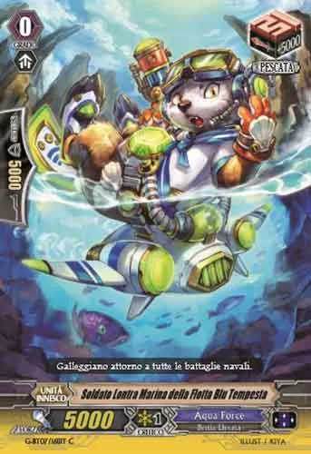 Sea Otter Soldier of the Blue Storm Fleet [G Format]