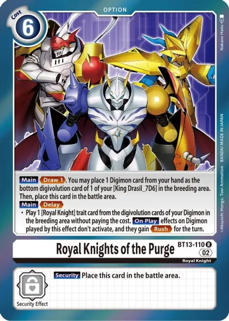 Royal Knights of the Purge (BT13-110)