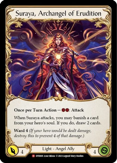 Figment of Erudition // Suraya, Archangel of Erudition