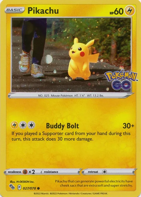 Pikachu [Buddy Bolt]