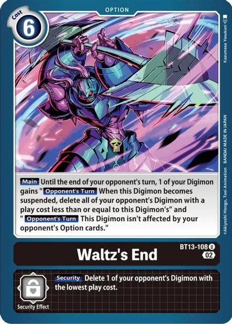 Waltz´s End (BT13-108)