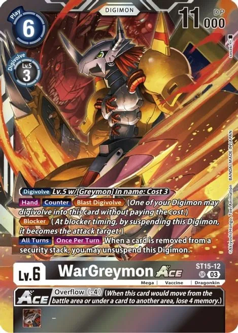 WarGreymon Ace (ST15-12)