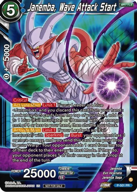 Janemba, Wave Attack Start