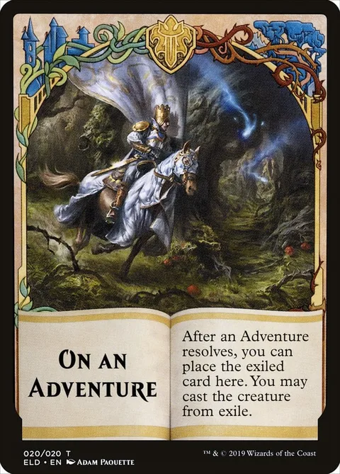On an Adventure Token // On an Adventure Token
