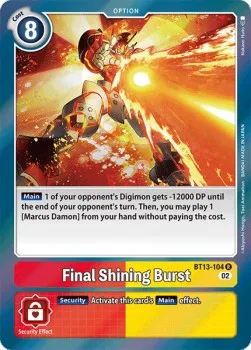 Final Shining Burst (BT13-104)