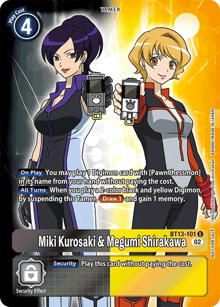 Miki Kurosaki & Megumi Shirakawa (BT13-101)