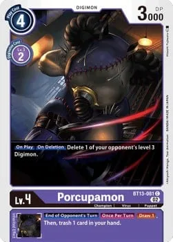 Porcupamon (BT13-081)