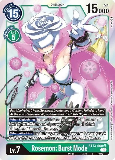 Rosemon: Burst Mode (BT13-060)