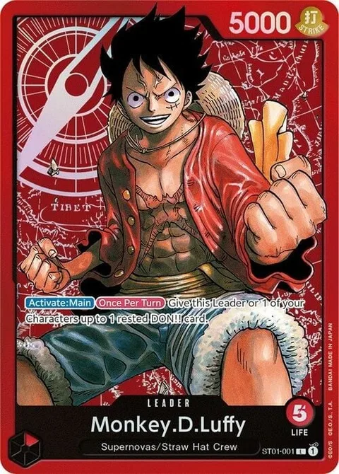 Monkey.D.Luffy (ST01-001)