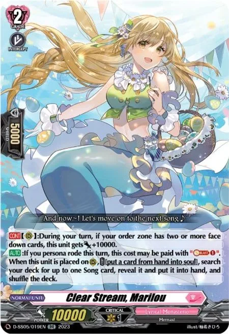 Clear Stream, Marilou [D-Format]