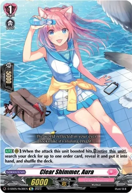 Clear Shimmer, Aura [D Format]