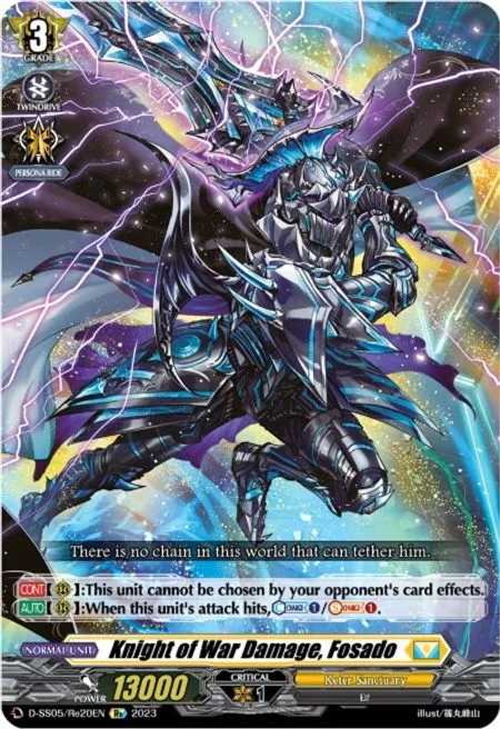 Knight of War Damage, Fosado [D Format]