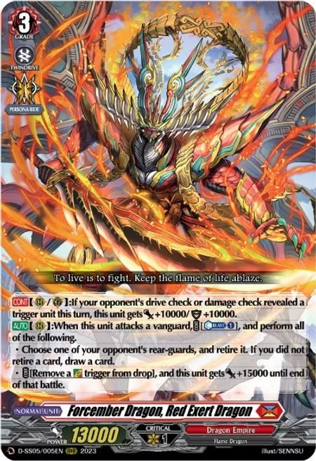 Forcember Dragon, Red Exert Dragon [D-Format]