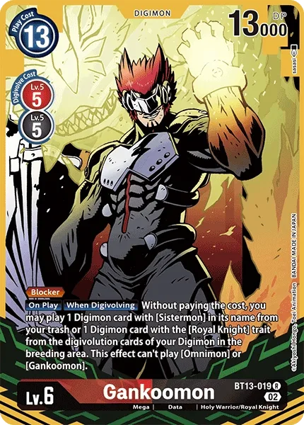 Gankoomon (BT13-019)