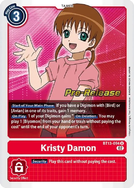 Kristy Damon (BT13-094)