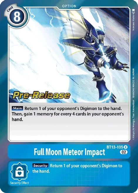 Full Moon Meteor Impact (BT13-105)