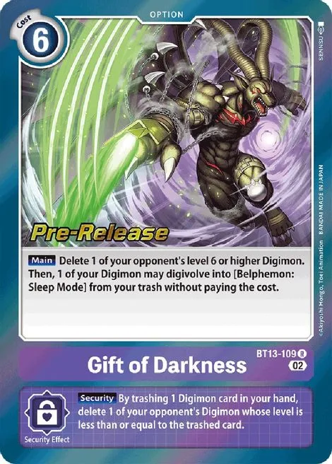 Gift of Darkness (BT13-109)