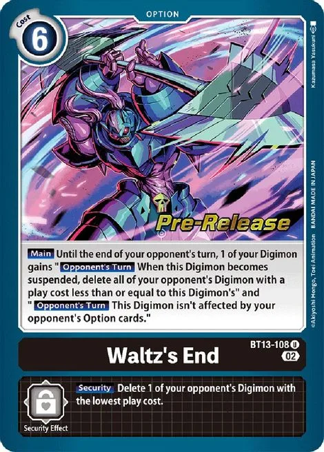Waltz´s End (BT13-108)