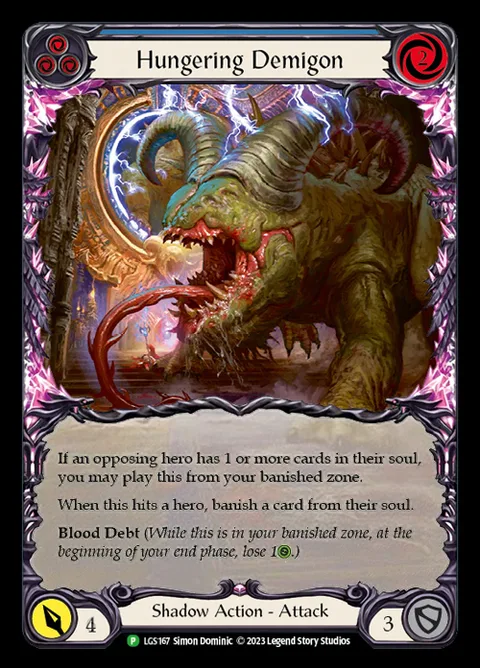 Hungering Demigon (Blue)