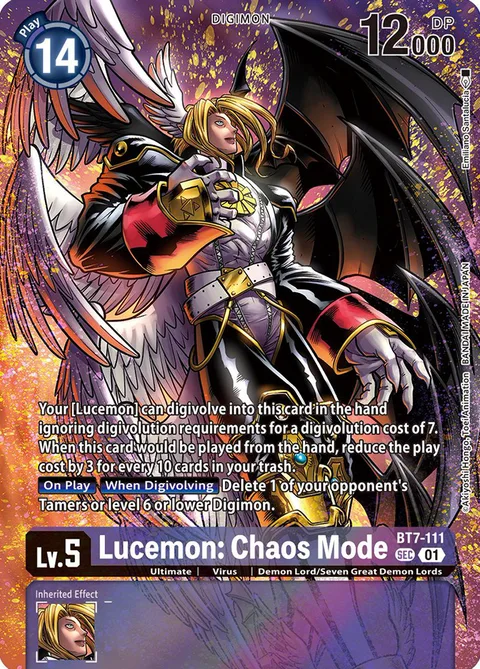 Lucemon: Chaos Mode (BT7-111)