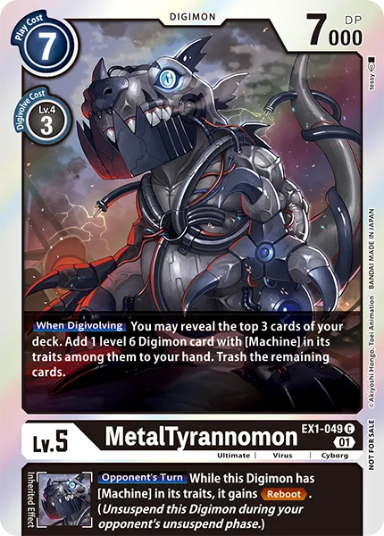 MetalTyrannomon (EX1-049)
