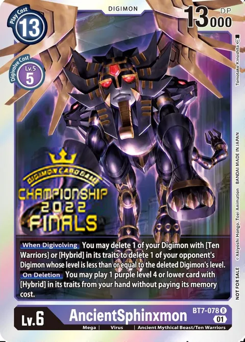AncientSphinxmon (BT7-078)