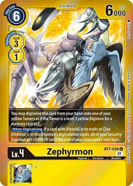 Zephyrmon (BT7-036)