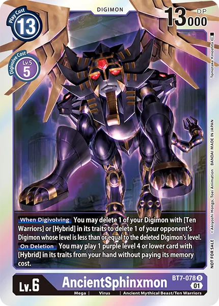 AncientSphinxmon (BT7-078)
