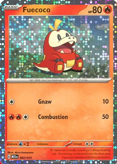 Fuecoco [Gnaw | Combustion]