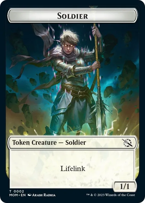 Soldier Token (W 1/1 Lifelink) // Thopter Token (A 1/1)